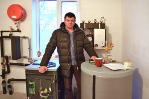 Грунтовый тепловой насос в Киеве для отопления дома 200 кв. м.